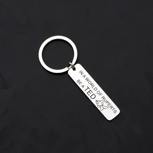 Ted Coach Keychain Lasso Tv Show Fans Gift Soccer Coach Gift Ted Laso Lover Gift in Saudi Arabia
