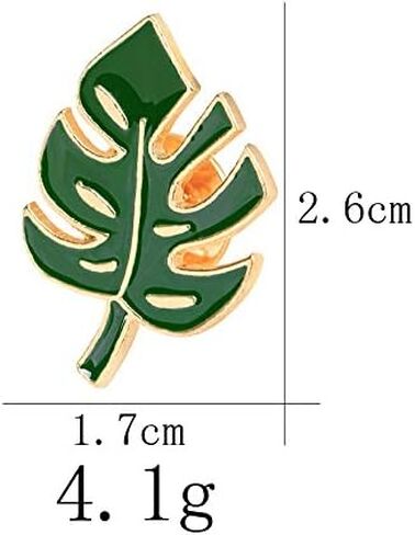 Enamel Cactus Palm Tree Plant Brooch Pin Set Cartoon Lapel Pin Badges Broach for DIY Bags Backpacks Clothes T-shirt Jackets in Saudi Arabia