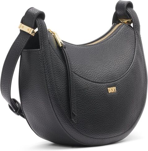 DKNY حقيبة بودي من باربرا، اسود/ذهبي in Kuwait