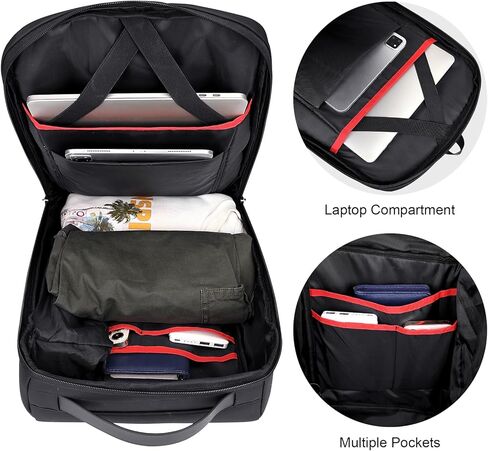 حقيبة ظهر للكمبيوتر المحمول للأعمال مضادة للسرقة من WITZMAN للرجال مع منفذ شحن USB حقيبة ظهر ذكية للعمل مقاس 15.6 بوصة للكمبيوتر المحمول (BN008 أسود) in Kuwait