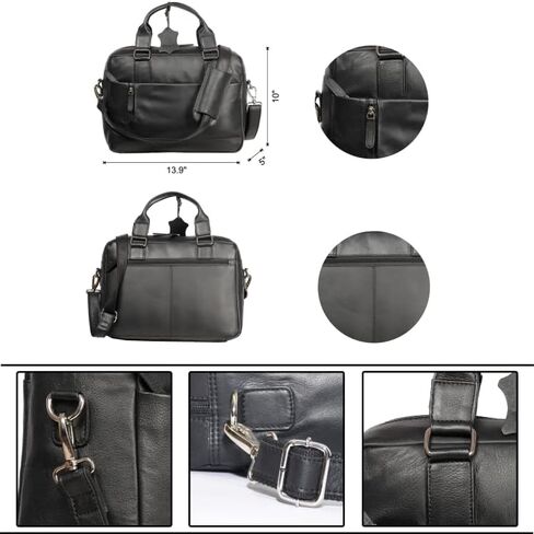 توريش شنطة سفر تنفيذية مصنوعة يدويا من الجلد الطبيعي 100% للجنسين in Kuwait