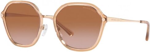 Michael Kors Seoul Brown Gradient Irregular Ladies Sunglasses MK1114 101413 56 in Saudi Arabia