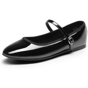 DREAM PAIRS Women's Ballet Flats Mary Jane Shoes, Round Toe Comfortable Dressy Casual Slip-on Work Daily Soft Flat Shoes