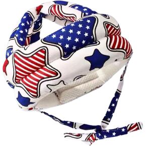 Baby Head Protector - Baby Helmet for Crawling Walking Running - Infant Baby Safety Headguard - Toddler Helmets 6-12 Months 1-2 Years Old, Adjustable Protective Cap- No Bumps and Soft Cushion