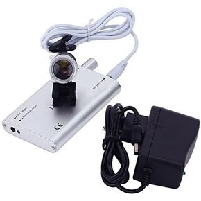 BoNew 3W Portable Head Light Silver for Binocular Optical Glass Loupe