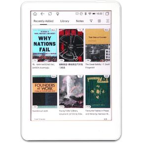 Meebook Colour E-Reader M6C | 6" Color E Ink Kaleido™ 3 Display | Smart Light | Android 11 | Ouad Core | Audio Books | Google Play Store | 3GB 32GB Storage | Micro-SD Slot | White