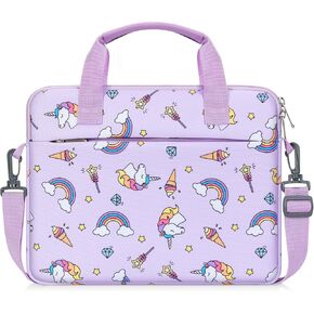 MoKo 10-12.5 Inch Kids Tablet Sleeve Carrying Case Tablet Bag with Shoulder Strap