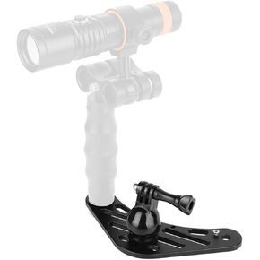 ORCATORCH Mini ZJ17 Base Plate Kit, Underwater Mounting, Underwater Camera Integration, Ergonomic Design, Premium Quality, Dive Accessories Compatible