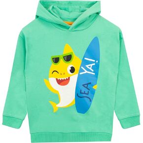 Pinkfong Boys Hoodie Baby Shark Green 3T