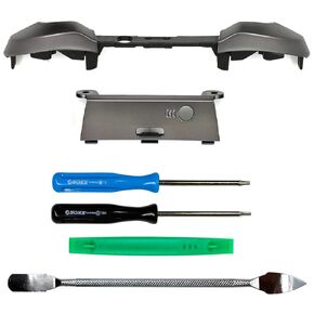 SOSS GAMING® Bumpers Replacement Kit for Xbox One Elite Series 2 Controllers - Repairs and Fixes Plastic LB RB Button Triggers Parts - Comes with T6 & T8 Screwdriver and Plastic & Metal Pry Tools