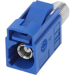 The Lord of the Tools Fakra C Female to SMA Female Interseries Adapter,Compatible withFM GPS Multi-Function Antennas SMA Coax Cables Radar Detection