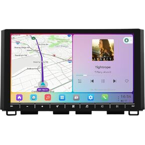 Car Stereo for Toyota Tundra 2014-2021 with Carplay & Android Auto, DTS, 10.2'' QLED, HD Video Output, 8GB+256GB, Android 13, AM/FM Radio, 4G LTE/5G WiFi, Gyroscope, BT 5.0
