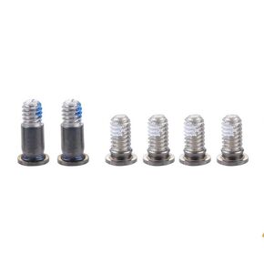 6pcs/set Bottom case Screws + 1pcs 5 point Pentalobe Screwdriver for MacBook Retina 15-inch A1707 (touch Bar) (EMC 3072) (EMC 3162) 2016-2018 year,A1990 (EMC 3215) MR932LL/A MR942LL/A 2018
