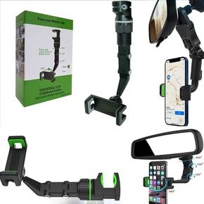 Phone Holder in 360degree Car Mount Stand for Mobile Car Support Rotating 360