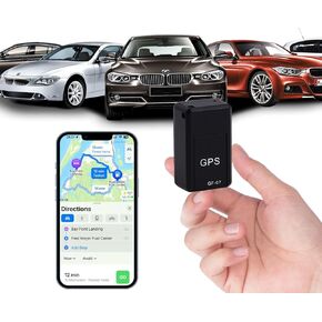 GPS Tracker for Vehicles,Mini Portable Strong Magnetic Waterproof GPS Tracker,Real-time Tracking of Vehicles,Suitable for Elderly,Kids, Pet, Fleet of Vehicles,NO Monthly Fee
