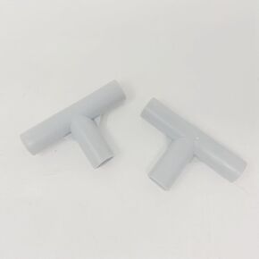 Baby Playpen Parts T-Shaped Joint,Baby Playpen Replacement Connectors, Baby Playpen Accessories for Baby Play Yard (2 Pcs,Diameter0.19mm)