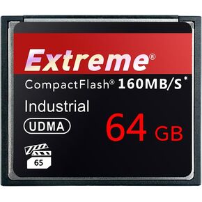 64GB Compact Flash Card,UDMA Speed Up to 160MB/s,Original CF Card Camera Memory Card