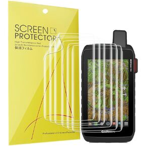Compatible for Garmin Montana 700i Screen Protector, [6 Pack] Full Coverage TPU Clear Film Compatible for Garmin Montana 700 700i 750i (6 PACK)