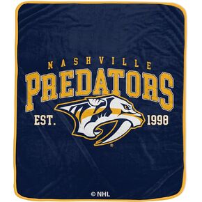 Pegasus Sports Officially Licensed NHL Vintage Arch Block Ultra Soft Blanket