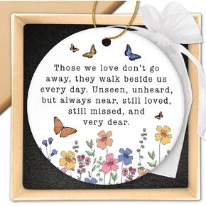 HEXMOZ Friend Christmas Ornament - Christian Friendship Gifts for Women Friends, Best Friends Religious, Inspirational Bible Verse Proverbs 27:9 - A Sweet Friendship Refreshes The Soul Scripture