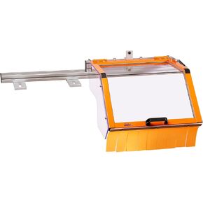 Lathe Guard. 18" Wide, Hinged. Fits machines with up to 12" Chuck Diameters. Standard Model, Part # LG-TR3-18 by ATS Machine Safety Solutions