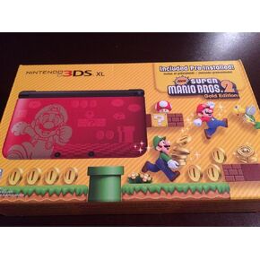 Nintendo 3DS XL New Super Mario Bros 2 Limited Edition