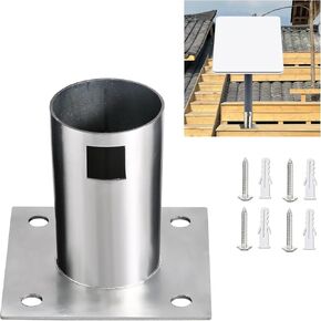 Starlink Mount,Starlink V2 Vertical Flat Mount,Starlink Mount for Vertical Surfaces Stainless Steel,Compatible with Starlink gen 2 Rectangular Dish Starlink Internet Kit Satellite