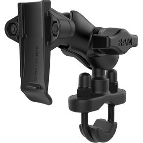 مثبتات ذاكرة الوصول العشوائي (RAM) بمشبك للعمود الفقري مع قاعدة مقود على شكل حرف U RAM-B-149Z-A-GA76U مع ذراع قصير للدراجات النارية، ATV/UTV، الدراجة in Kuwait