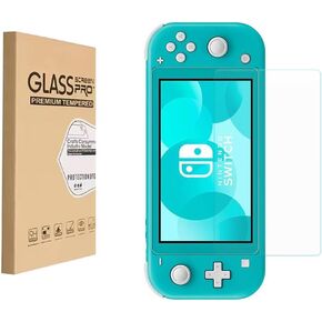 Screen Protector for Nintendo Switch Lite, Game Player Tempered Glass Film Transparent HD Ultra Clear Anti-Scratch Anti-Fingerprint Bubble-Free