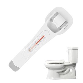 Child Proof Toilet Lock, Baby Proof Toilet Seat Lock with Extra Pallet Fit for Most Standard Toilet, Easy to Install and No Tools Needed (1, L)