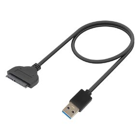 SATA to USB Cable, USB 3.0 to 2.5" SATA III Hard Drive Adapter -External Converter for SSD/HDD Data Transfer