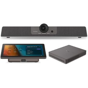 ViewSonic TeamJoin TRS10-UB for Microsoft Teams Rooms Includes MPC310-W31-TU Computing Engine Mini-PC, MRC1010-TN 10-inch Touch Console, and UMB202 3-in-1 4K UHD Video Conference Camera