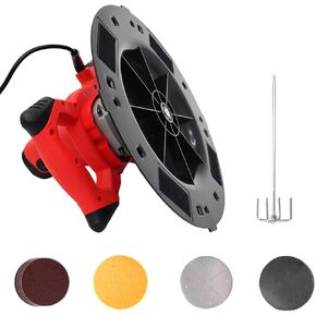 220V Wall Smoothing Polishing Machine 3800W Electric Concrete Cement Mortar Trowel Hand-Held Putty Cement Mortar Trowel Plaster Smoothing Tool