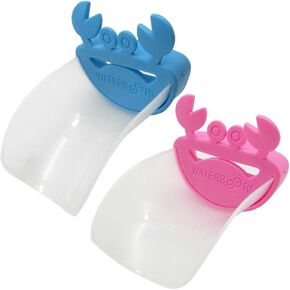 TrendBox 2 Crab (1 أزرق + 1 وردي) صنبور موسع بالوعة مقبض موسع مساعد غسل اليد مناسب للأطفال الرضع والأطفال الصغار الحمام in Kuwait