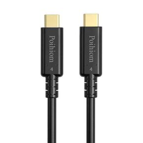 USB4/Thunderbolt 4 Cable 40Gbps 8K Video and 100W Charging Full-Featured USB C Cable Compatible with Thunderbolt 3 for iPhone15 Pro Macbook,External SSD,eGpu,Type C Docking Station (0.8)