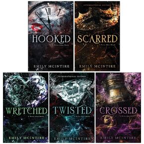 Foblit ltd Never After Series Books 1-5 Collection Set by Emily McIntire