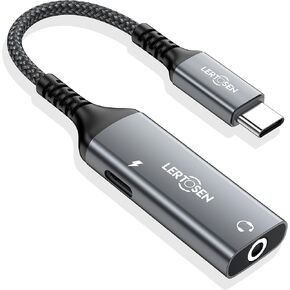 USB Type C to 3.5mm Female Headphone Jack Adapter,(2 Pack) USB C to Aux Audio Dongle Cable Cord Compatible with iPhone 15/16/16 Pro Max/16 Pro/16 Plus,Galaxy S24/S23/S22/S21 Ultra,iPad Pro