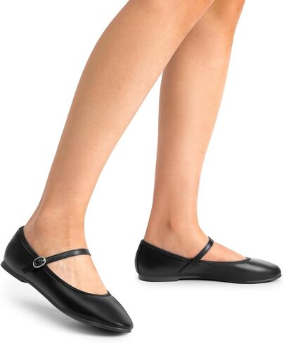 DREAM PAIRS Women's Ballet Flats Mary Jane Shoes, Round Toe Comfortable Dressy Casual Slip-on Work Daily Soft Flat Shoes in Saudi Arabia