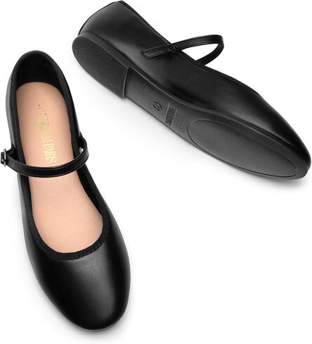 DREAM PAIRS Women's Ballet Flats Mary Jane Shoes, Round Toe Comfortable Dressy Casual Slip-on Work Daily Soft Flat Shoes in Saudi Arabia