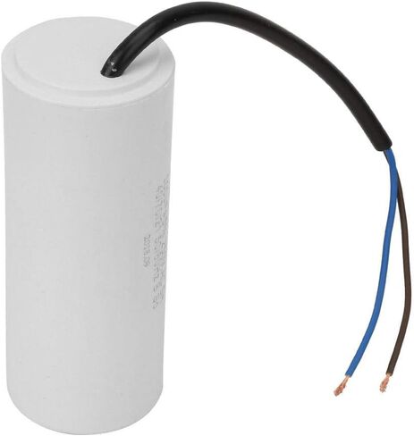 مكثف، مكثف تشغيل CBB60 مع سلك يؤدي 250 فولت تيار متردد 100 فائق التوهج 50/60 هرتز لضاغط الهواء/مكيفات الهواء in Kuwait