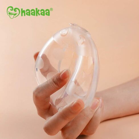 haakaa Ladybug Silicone Milk Collector, Grey, 75 ml, 1 Count in Saudi Arabia