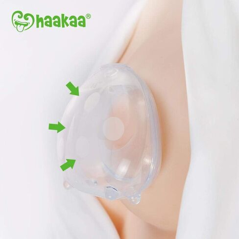 haakaa Ladybug Silicone Milk Collector, Grey, 75 ml, 1 Count in Saudi Arabia