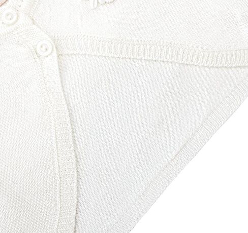 Lilax Baby Girls' Long Sleeve Cardigan Shrug, Button Closure Bolero in Kuwait
