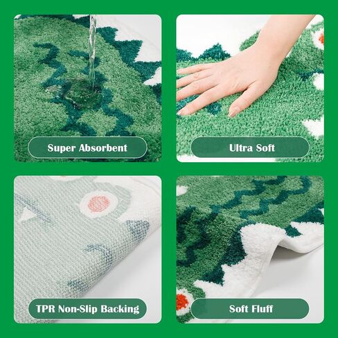Tiger Shaped Rug Bath Mat Pink Tiger Bathroom Rug Non-Slip Door Mat Animals Printed Area Rug Carpet Small Home Decor Mat Playmat Bathroom Shower Rugs, 33.5x21.6inch in Kuwait