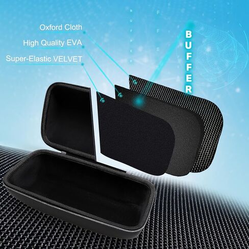 XANAD Hard Case for JBL Xtreme 4 / Xtreme 3 / Xtreme 2 Portable Waterproof Wireless Bluetooth Speaker - Travel Protective Carrying Storage Bag (Black) in Saudi Arabia