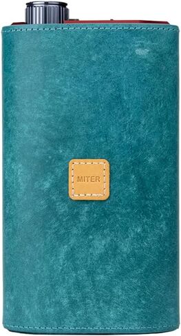 MITER Case for iFi iDSD Diablo 2, Handmade Pueblo Leather Case Cover (Turkish Blue) in Saudi Arabia