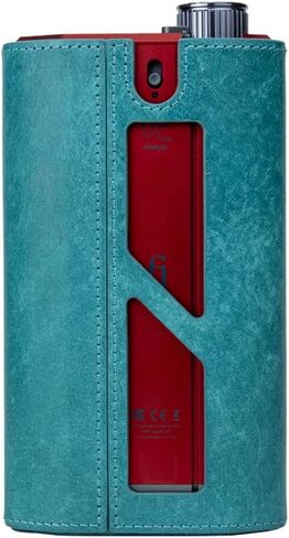 MITER Case for iFi iDSD Diablo 2, Handmade Pueblo Leather Case Cover (Turkish Blue) in Saudi Arabia