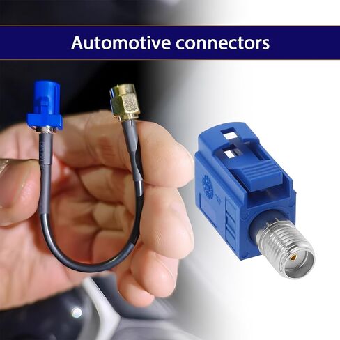 The Lord of the Tools Fakra C Female to SMA Female Interseries Adapter,Compatible withFM GPS Multi-Function Antennas SMA Coax Cables Radar Detection in Kuwait