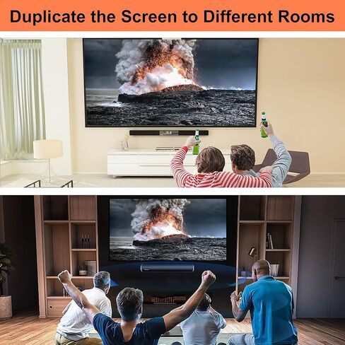 مقسم HDMI 1 في 2 مخرج، شاشة WrixWric 4K HDMI مكررة/مرآة، مقسم يعمل بالطاقة 1×2 يدعم دقة Full HD 4K@30 هرتز 1080P 3D لـ PS5، Roku، TV Box - مصدر واحد إلى شاشتين متطابقتين in Kuwait