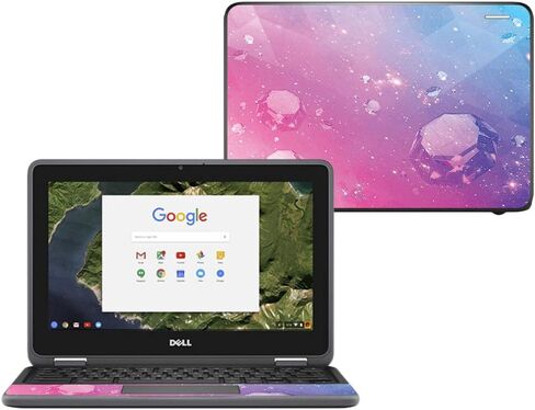 MightySkins Skin Compatible with Dell Chromebook 11" 3180 - Long Way to Fuji | Protective, Durable, and Unique Vinyl Decal wrap Cover | Easy to Apply, Remove, and Change Styles | Made in The USA in Saudi Arabia